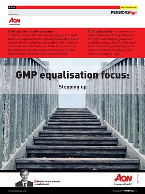 >GMP equalisation focus: Stepping up