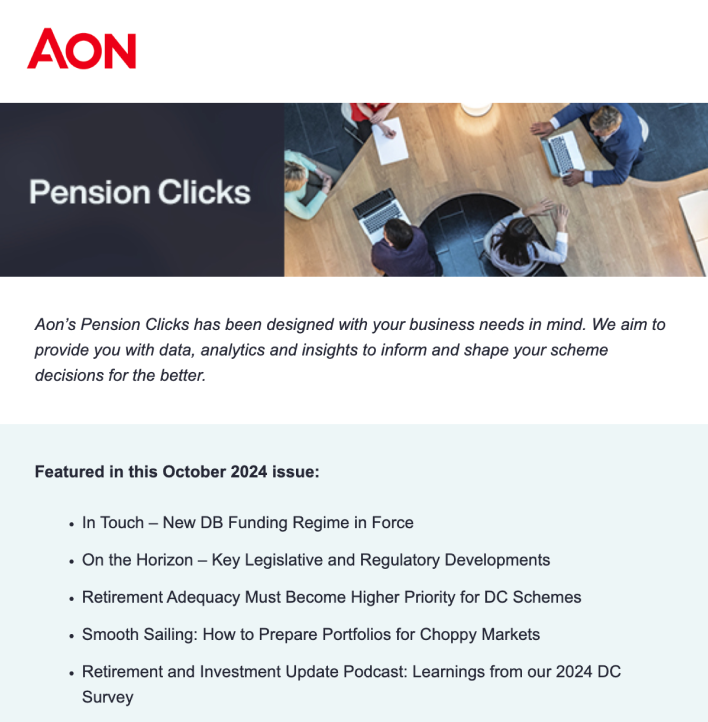 Download the latest pension clicks