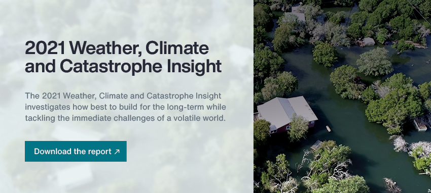 Download the 2021 Weather, Climate and Catastrophe Insight