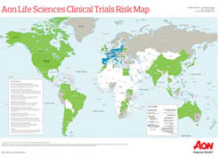 Clinical Trials Risk Map