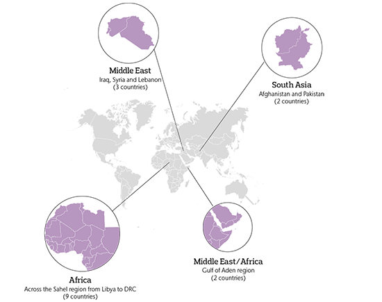 2016 Terrorism and Political Violence Risk Map | Aon