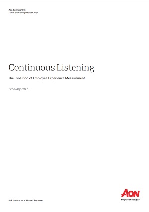 Continuous Listening: The Evolution of Employee Experience Measurement